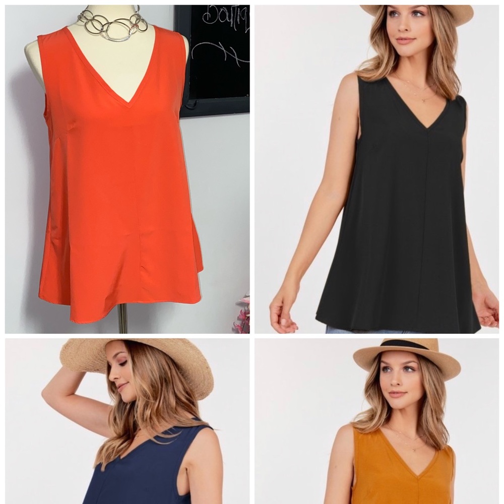 Sleeveless Top (4 pack)